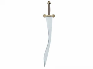 Curved sword 5 3D Model