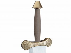 Curved sword 5 3D Model