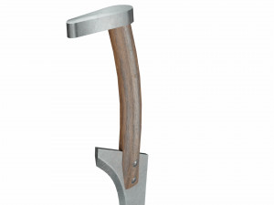 Curved sword 8 3D 模型