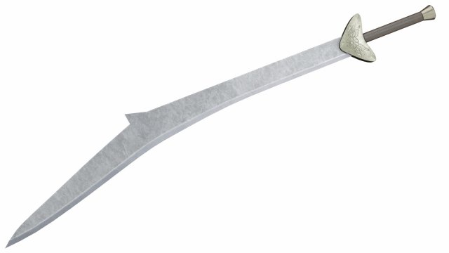 Curved sword 10 Modèle 3D .c4d .max .obj .3ds .fbx .stl .blend 