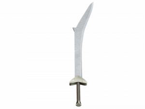 Curved sword 10 Modèle 3D