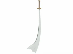 Curved sword 11 3D Model