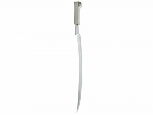 Curved sword 12 3D Model