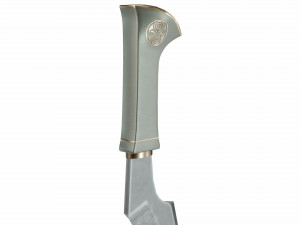 Curved sword 12 3D Model