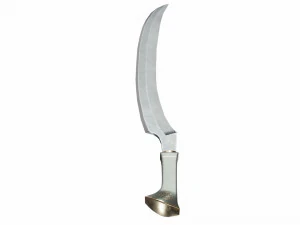 Curved sword 12 3D Model