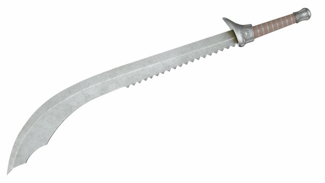 Curved sword 13 3D मॉडल .c4d .max .obj .3ds .fbx .stl .blend 