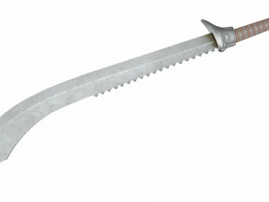 Espada curva 13 Modelo 3D