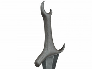 Curved sword 14 Modelo 3D
