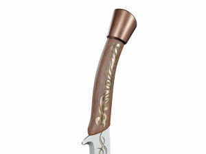 Curved sword 15 Modelo 3D