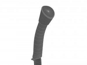 Curved sword 15 Modelo 3D