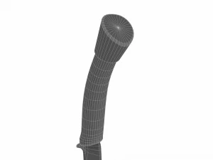 Espada curva 15 Modelo 3D