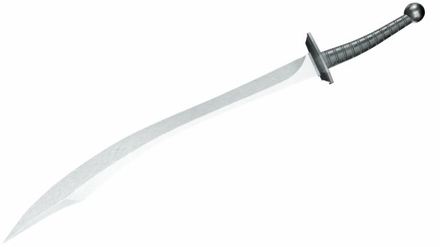 Curved sword 16 Modelo 3D .c4d .max .obj .3ds .fbx .stl .blend 