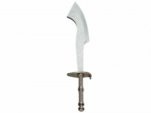 Curved sword 17 Model 3D