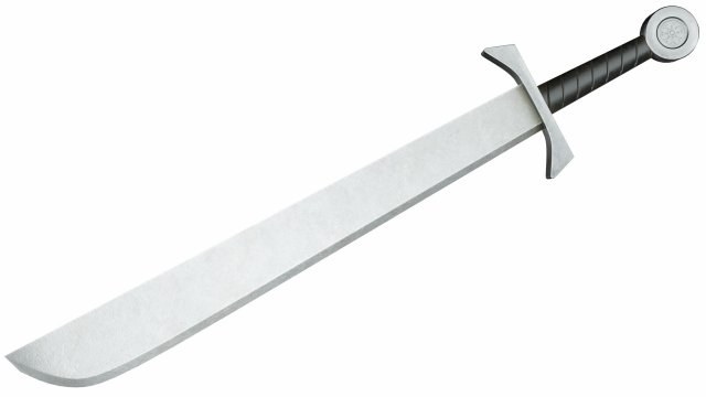 Falchion 3D 모델 .c4d .max .obj .3ds .fbx .stl .blend 