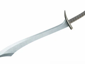 シミター 3Dモデル