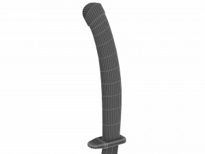 Yataghan 3 Model 3D
