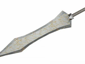 Spada di fuoco Modello 3D