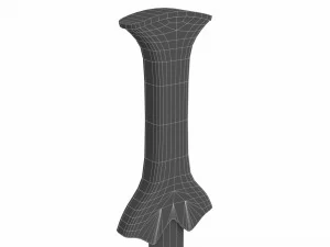 Hooksword 2 3D Model