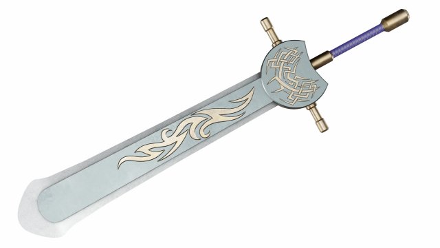 Sword 8 3D Model .c4d .max .obj .3ds .fbx .stl .blend 