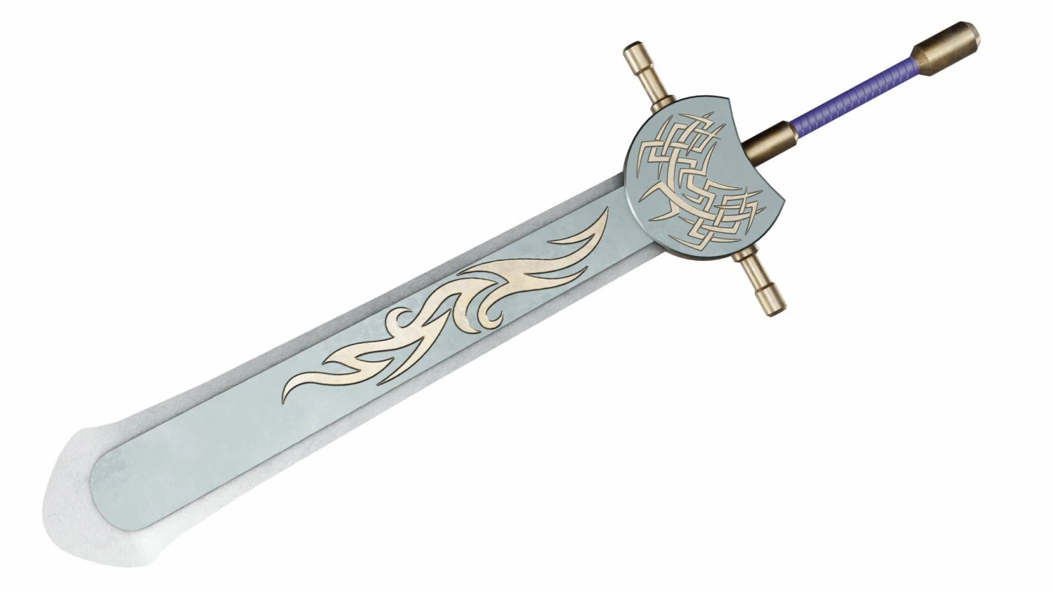 Sword 8 3D Model .c4d .max .obj .3ds .fbx .stl .blend 