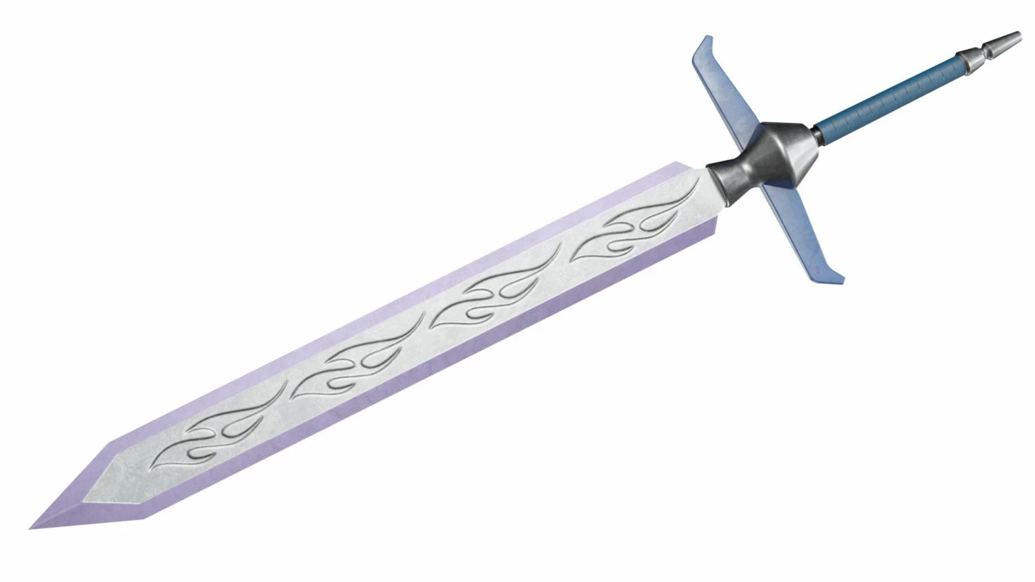 Меч 9 3D Модель .c4d .max .obj .3ds .fbx .stl .blend 