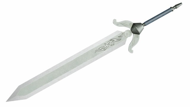 Sword 10 3D Модель .c4d .max .obj .3ds .fbx .stl .blend