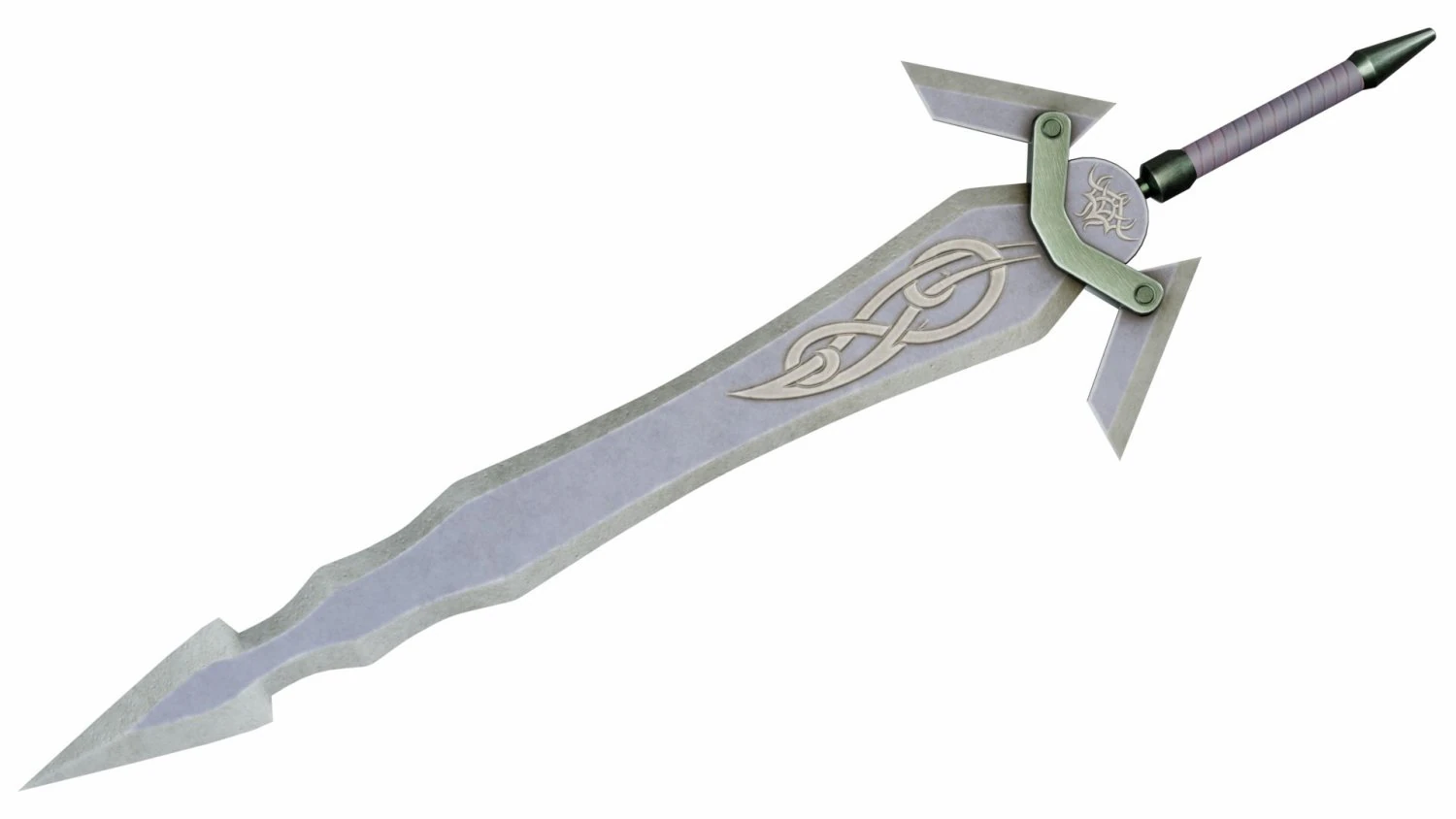 Sword 13 3D Model .c4d .max .obj .3ds .fbx .stl .blend 