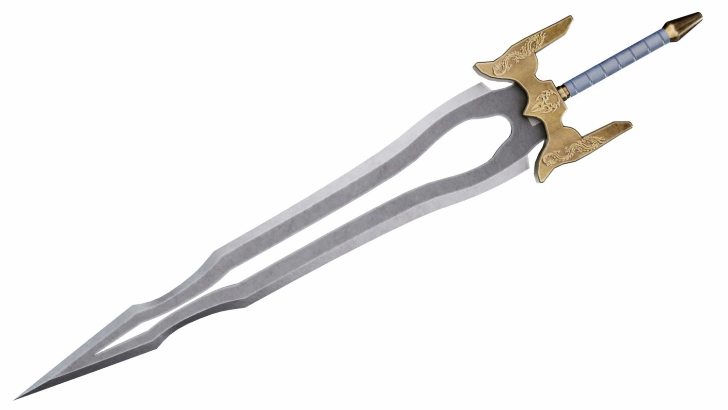 Sword 23 3D Model .c4d .max .obj .3ds .fbx .stl .blend 