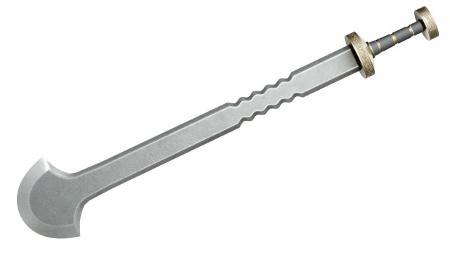 Sword 28 3D Model .c4d .max .obj .3ds .fbx .stl .blend 