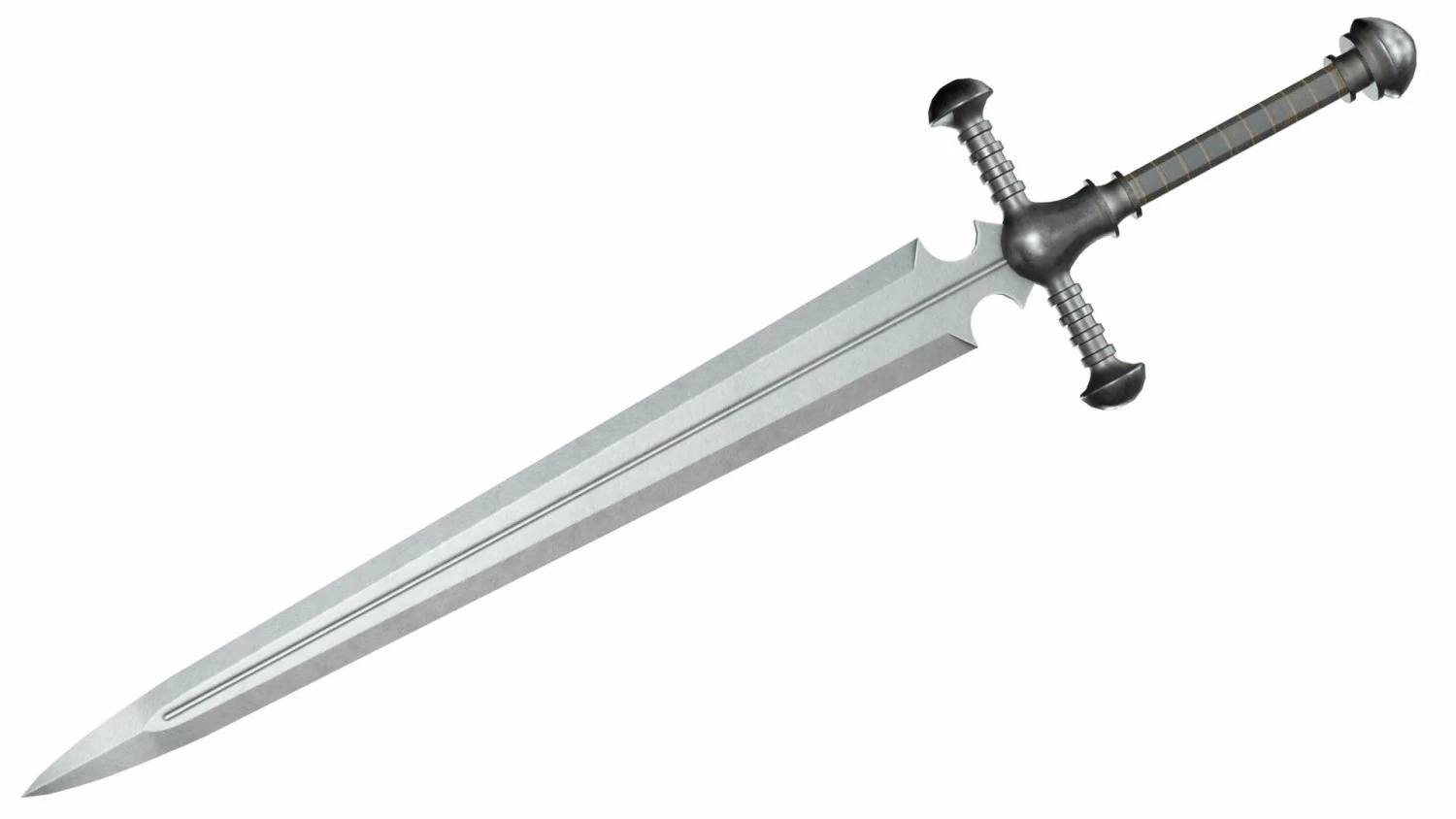 Sword 35 3D Model .c4d .max .obj .3ds .fbx .stl .blend