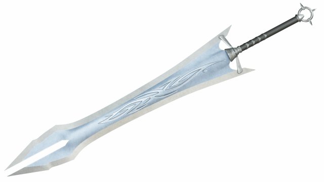 Sword 42 3D Модель .c4d .max .obj .3ds .fbx .stl .blend 