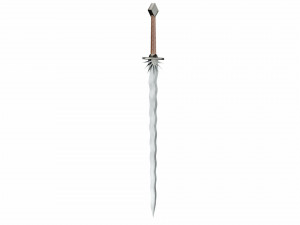 Wavy sword Model 3D