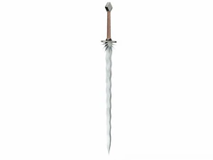 Wavy sword 3D Model