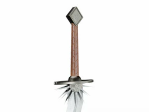 Wavy sword 3D Model