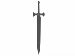 Dragonsword 3D Model