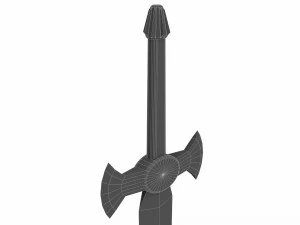 Dragonsword 3D Model