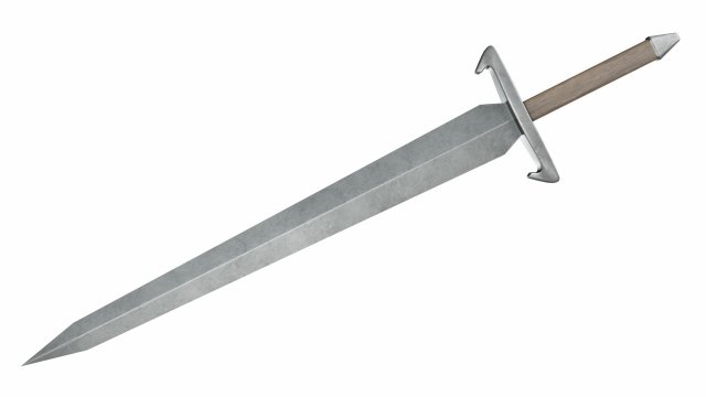 Espada Modelo 3D .c4d .max .obj .3ds .fbx .stl .blend 