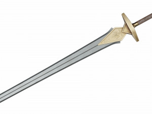 Longsword 3D Model