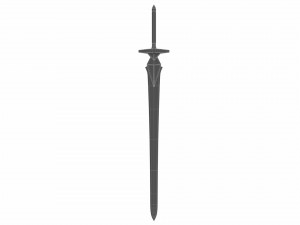 Longsword 3D Model