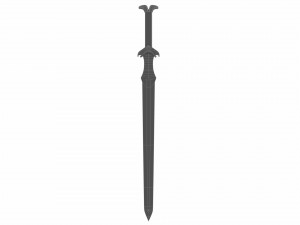 Longsword 2 3D Model
