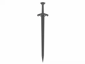 Longsword 4 3D Model