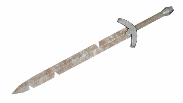 Oldsword Model 3D .c4d .max .obj .3ds .fbx .stl .blend 