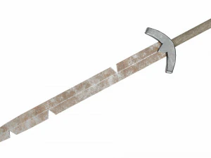 Eski Kılıç 3D Model