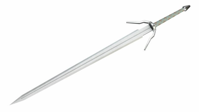 Sword 38 3D Модель .c4d .max .obj .3ds .fbx .stl .blend 