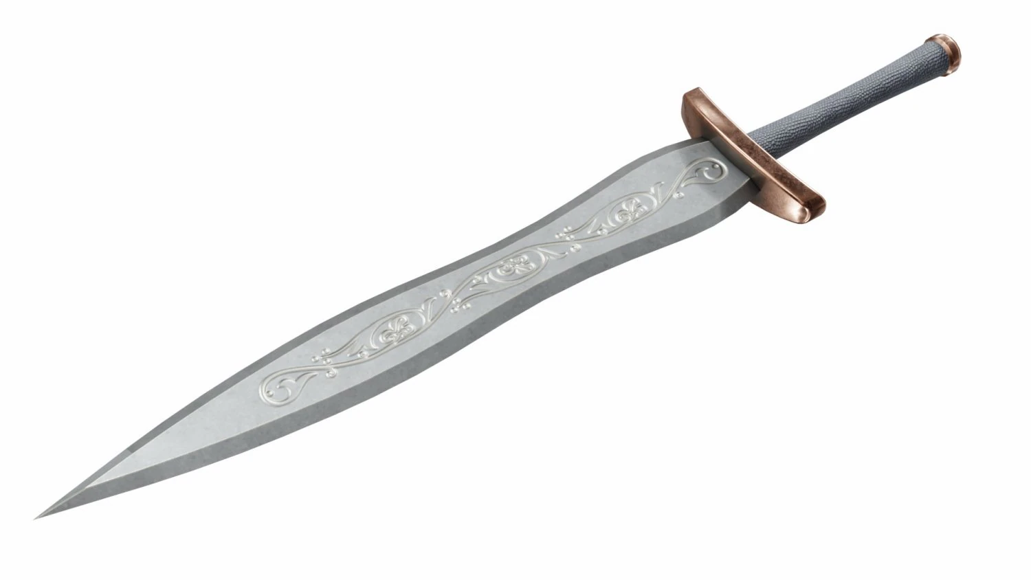 Elfsword 3D Model .c4d .max .obj .3ds .fbx .stl .blend 