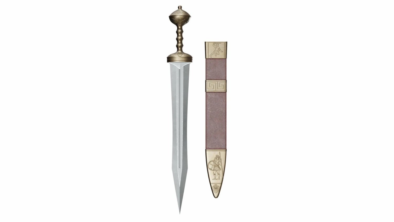 Gladius 3D Model .c4d .max .obj .3ds .fbx .stl .blend 