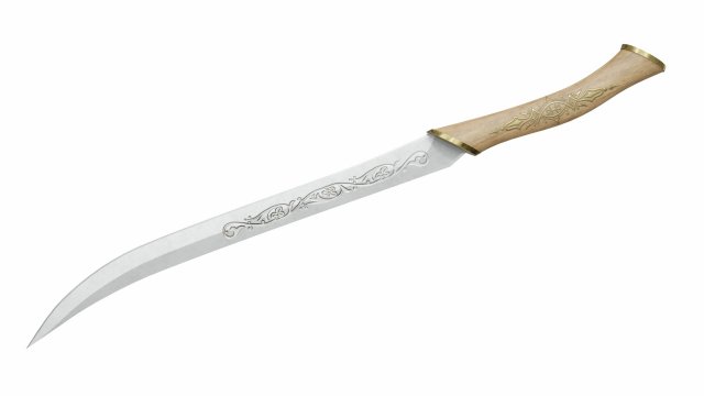 Sword 3 3D Model .c4d .max .obj .3ds .fbx .stl .blend 
