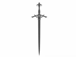 Aribet sword 3D Model