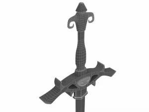 Aribet sword 3D Model