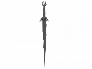 Lightning sword 3D Модель